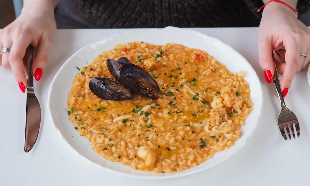 risotto frutti di mare